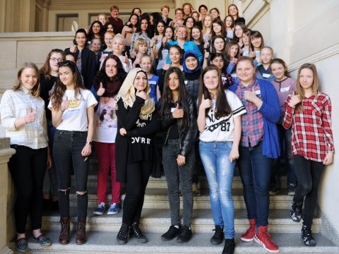 Bild zum Artikel Girls' Day im Bundesministerium für Wirtschaft und Energie mit Antje Minhoff 